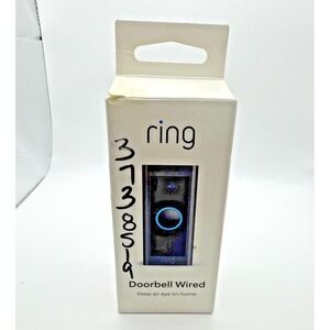 Ring HD Smart Video Doorbell Wired - Black